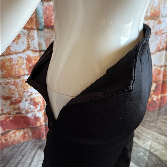 New with tags White House Black Market Black Laser Cut Hem Straight Ankle Pants - Picture 8 of 10